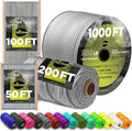 TECEUM 5/32" Paracord Rope 1000 – 1000ft / 200ft / 100ft / 50ft – Tactical by TECEUM
