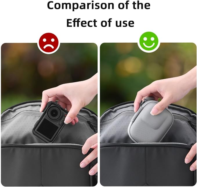Carrying Case for DJI Osmo Action 5 Pro/4/3, Small Storage Bag for GoPro - Image 6
