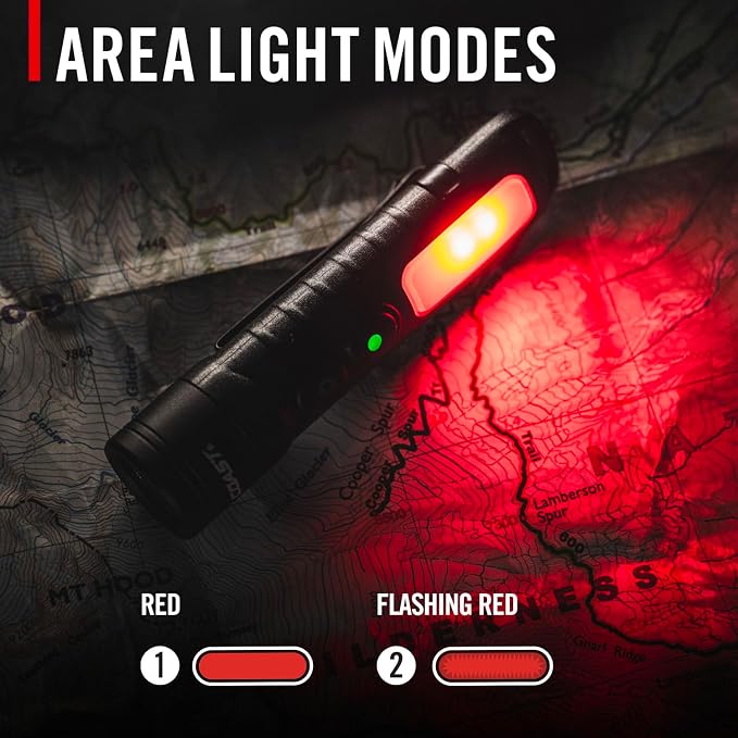 Coast KL35R 600 Lumen Rechargeable LED Pocket Flashlight - Image 4
