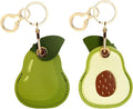 Leather Keychain Holder Case Compatible by BORKUANA