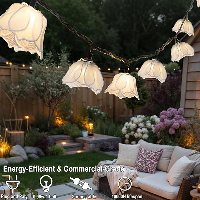 TWINKVILLA Decorative String Lights Plug in - Image 3