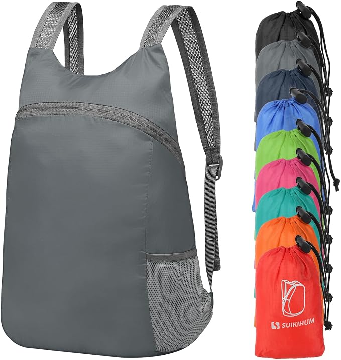 20L Ultra Hiking-Daypack Lightweight Foldable Travel Packable Backpack by SUIKIHUM