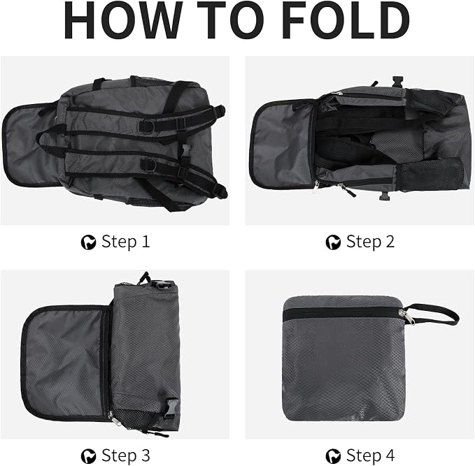 Small Hiking Backpack Travel Lightweight Hiking Packable Daypack - Image 5