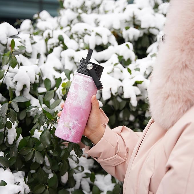 Konokyo 32 oz Insulated Water Bottle Stainless Steel Sport Bottles - Image 7