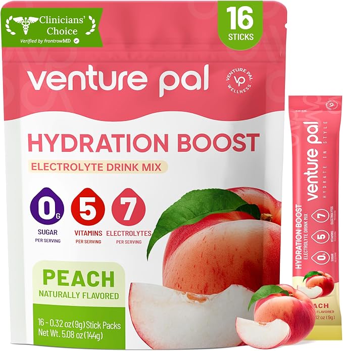 Venture Pal Sugar Free Electrolyte Powder Packets by VenturePal