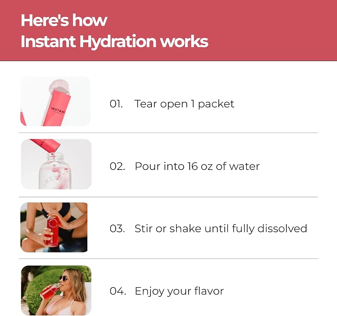 Instant Hydration Sugar Free Electrolytes Powder Packets - Image 7