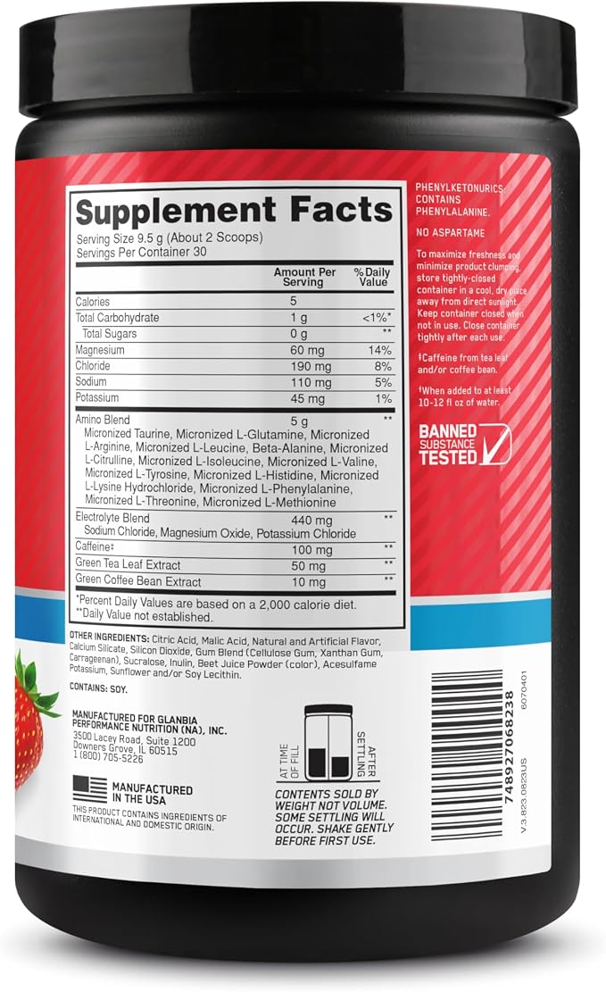 Optimum Nutrition Amino Energy Powder Plus Focus, - Image 12