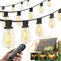 addlon 54 FT Solar String Lights Waterproof, Patio Lights Solar Powered by addlon