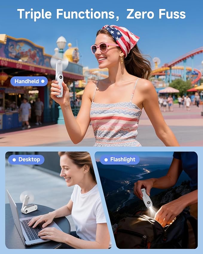 SWEETFULL Portable Handheld Mini Fan - Image 5
