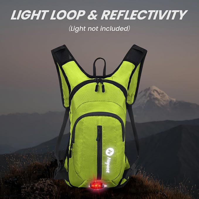 Nepest Hydration Pack Backpack for Women & Men, Lightweight Water Backpack - Image 2