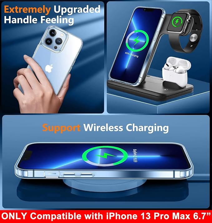 SPIDERCASE Only Designed for iPhone 13 Pro Max Case, Slim Thin Phone Case Only - Image 6