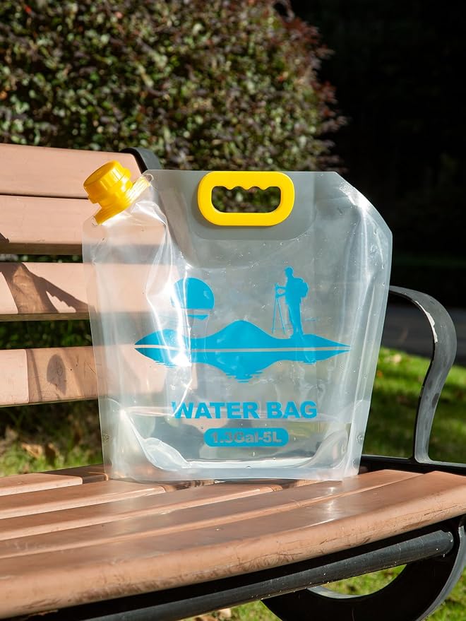 Collapsible Emergency Water Container Bag, WaterStorageCube, Flat Folding - Image 7