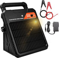 20 Miles Solar Electric Fence Charger – 0.4J Output, 10200V Peak, 24/7 by Pirjeco