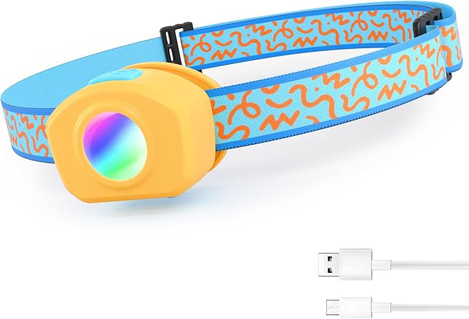 EverBrite LED Headlamp Rechargeable Kids Headlamp by EverBrite