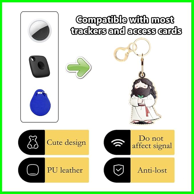 Leather Keychain Holder Case Compatible - Image 3