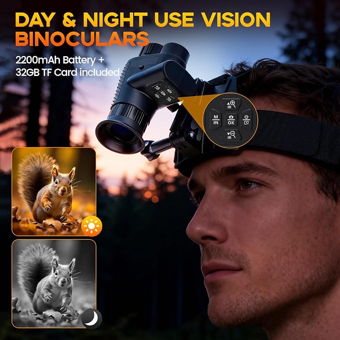 4K Night Vision Monocular for Adults – Infrared Digital Night Vision Device - Image 4