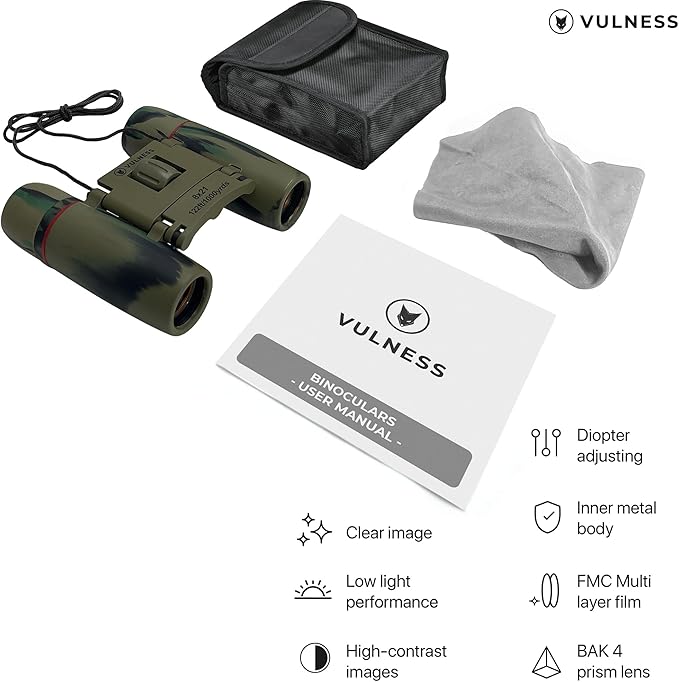 Small Binoculars for Adults and Kids | Cruise Ship Essentials Camping Bird - Image 5