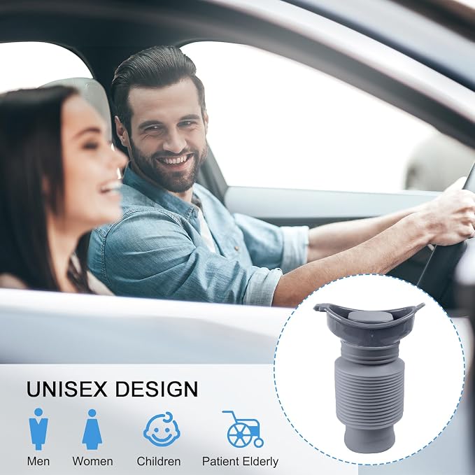 Pee Bottles for Men, Portable Urinal for Men, Collapsible Urine Bottle 750ML - Image 6