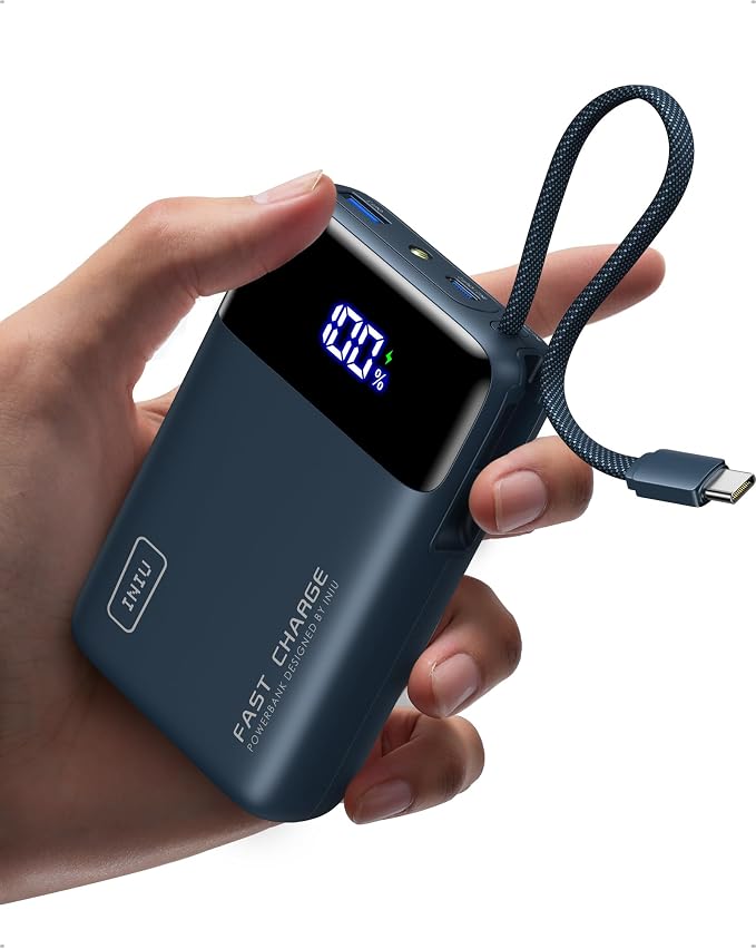 INIU 20000mAh Power Bank, Small Portable Charger, 45W PD Fast Charging Battery by INIU
