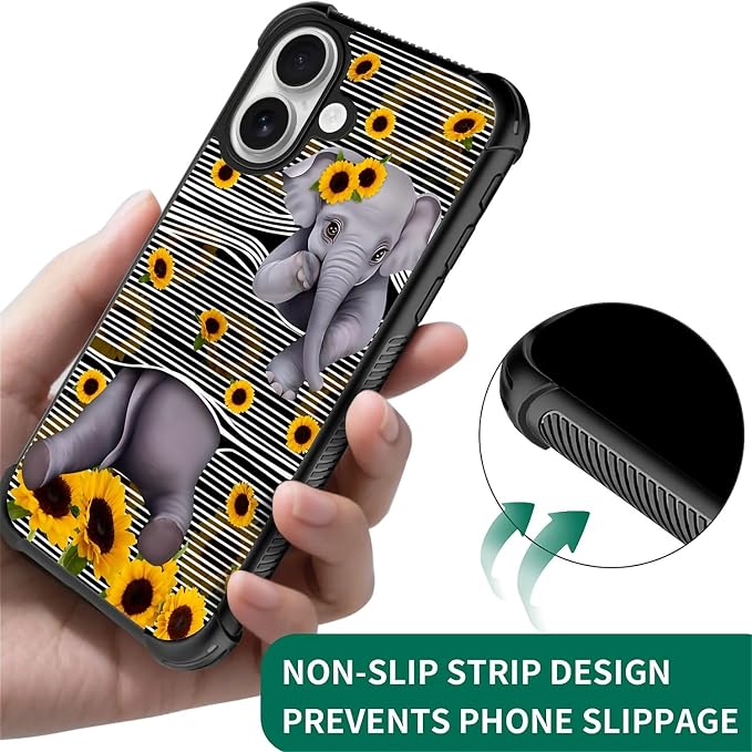 for iPhone 17 Case, for MagSafe Graphic Design for Girl Boy Soft Silicone Hard - Image 4