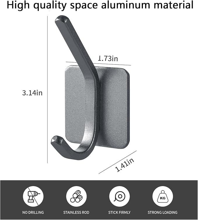 Paoli Heavy Duty Self Adhesive Hooks - Image 2