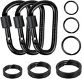 Cridoz Locking Carabiner D Ring Clips by cridoz