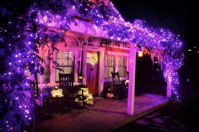 Connectable Purple String Lights, Twinkle Light - Image 4