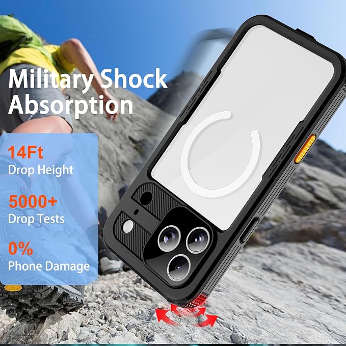 for Waterproof iPhone Case Compatible - Image 3