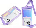 2-Pack IP68 Waterproof Phone Pouch & Fanny Pack:Waterproof Phone Case Fits by Foweroty