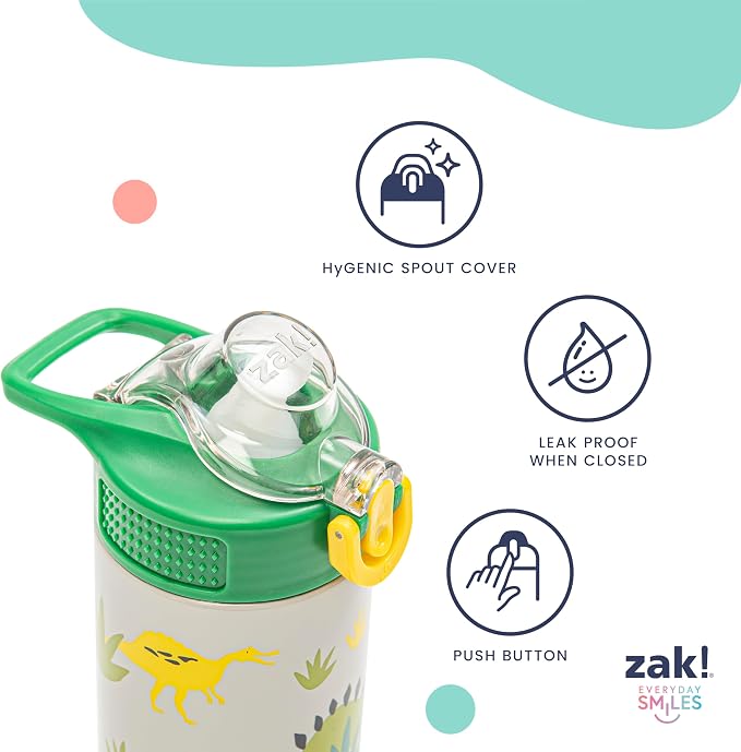Zak Designs Harry Potter Sage Kids Water Bottle - Image 4