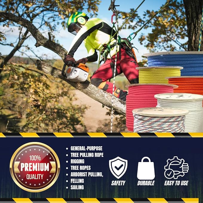 SGT KNOTS Arborist Double Braided Polyester Rope - Image 5