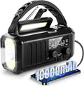 10000mAh Emergency Weather Radio, Portable FM/AM/NOAA Battery Powered Survival by emergencyradio