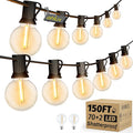 OHLUX Outdoor String Lights, 150FT Patio Lights by OHLUX-YourIndoorOutdoorSpaceLightingPartner
