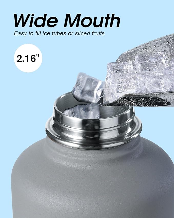 Half Gallon Water Bottle Insulated - Image 4
