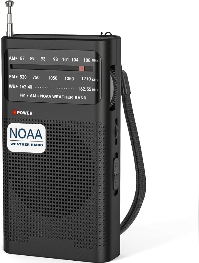 Goodes NOAA Weather Radio, AM FM NOAA Emergency Radio Portable by Goodes