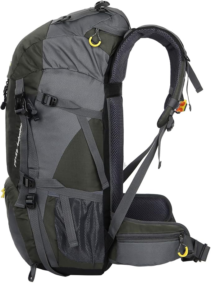 WoneNice 50L Waterproof Hiking Backpack - Image 2