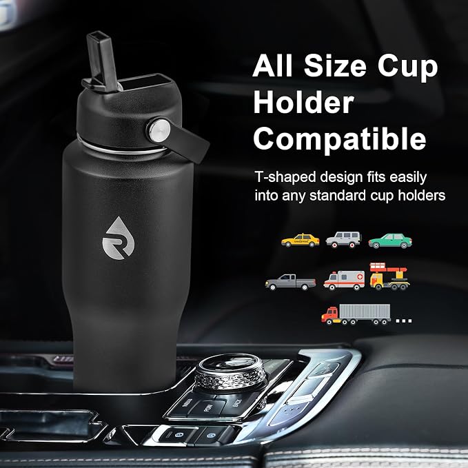 RAYMYLO 32 oz Insulated Water Bottle - Image 2