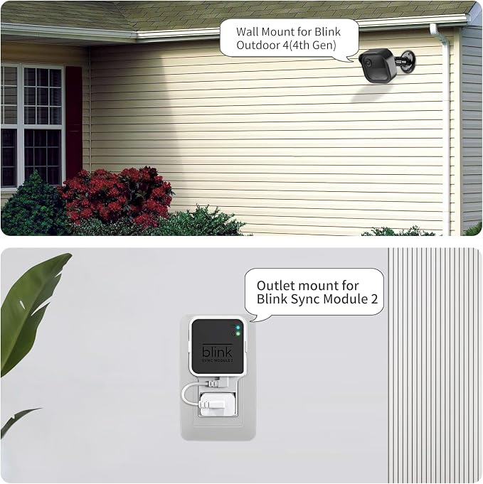 3 Pack Wall Mount for Blink Outdoor 4 and Outdoor, Weatherproof Protective - Image 6
