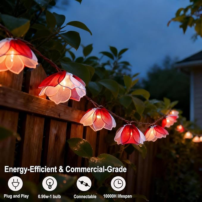 TWINKVILLA Decorative String Lights Plug in - Image 3