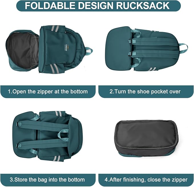 coofay Gym Backpack for Women Waterproof Backpack - Image 7