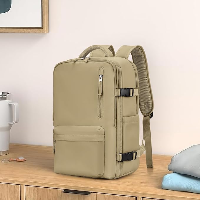 WONHOX Large Travel Backpack Carry on Flight Approved Laptop Work Business - Image 8