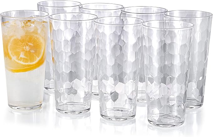 KOXIN-KARLU Mixed Drinkware 26-ounce Plastic Tumbler Acrylic Water Glasses by KOXIN-KARLU