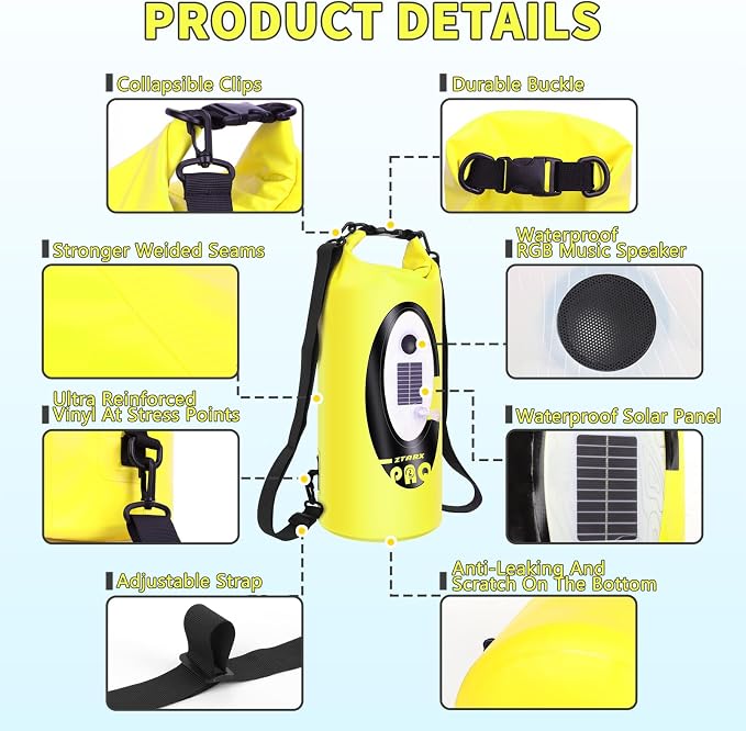 FELICON Solar/Battery Multi-Functional Backpack - Image 9