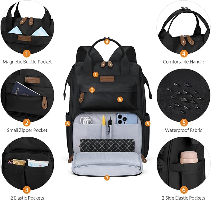 Maelstrom Laptop Backpack, Fits 15.6-17.3 Inch Travel Backpack Gift - Image 2