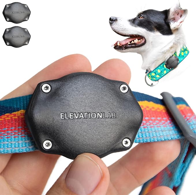 Elevation Lab AirTag Dog Collar Holder by ElevationLab
