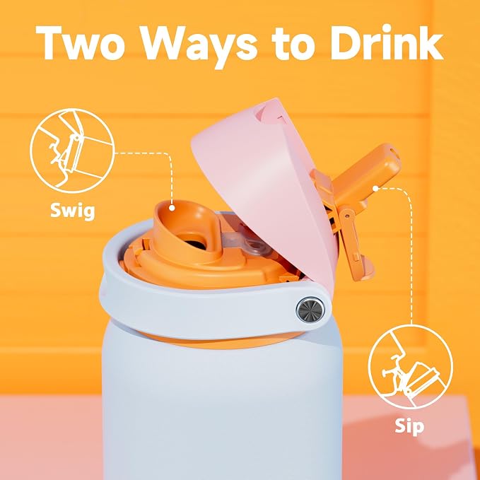 40 oz Insulated Water Bottle - Image 4
