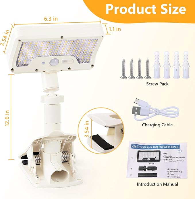 Clip On Solar Lights Outdoor - Image 8