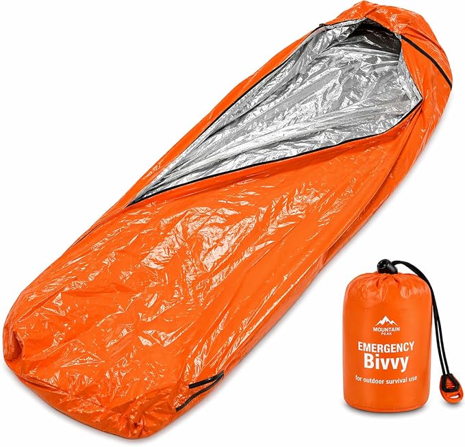 Emergency Bivy Sack Survival Sleeping Bag – Waterproof Thermal Emergency by Unknown
