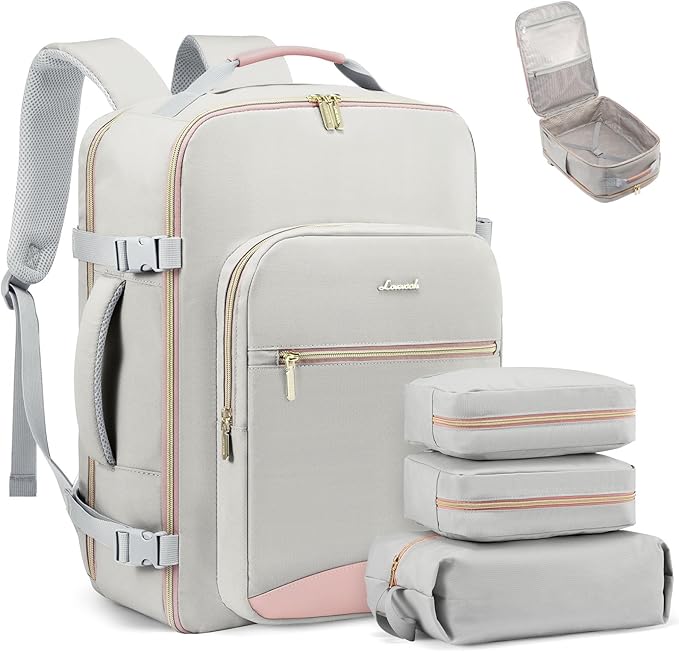 LOVEVOOK Travel Backpack for Women & Men 50L, Airline Approved Carry On by LOVEVOOK