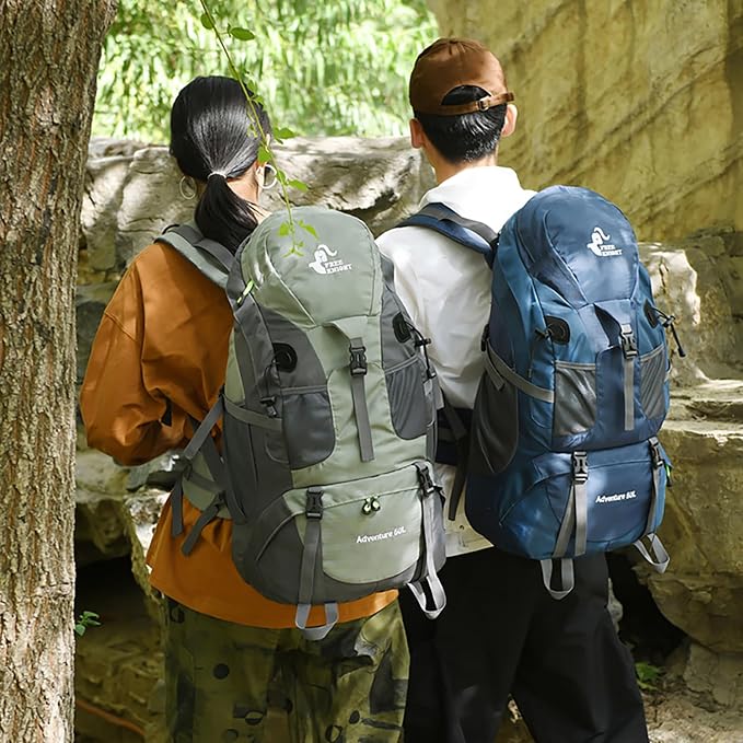 Bseash 50L Hiking Backpack, Water Resistant Lightweight Outdoor Sport Daypack - Image 5